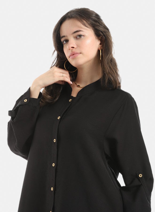 Azul Long Shirt Dress - Image 3